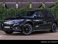 Zwart Nieuw 2025 Mercedes EQS450+ AMG line SUV | € 122.370 (Duur)