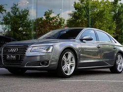 Grijs, metallic lak Gebruikt 2013 Audi A8L Exclusive Sedan | € 26.888