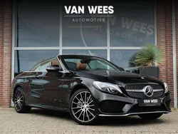 Zwart Gebruikt 2016 Mercedes C400 AMG Cabriolet | € 39.950 (Eerlijke prijs)