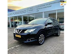Zwart Gebruikt 2015 Nissan Qashqai Tekna SUV | € 12.950 (Iets duurder)