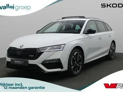 Wit, metallic lak Gebruikt 2021 Skoda Octavia Business Line Stationwagen | € 28.900 (Eerlijke prijs)