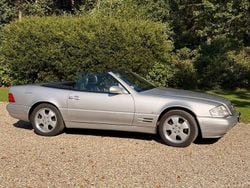 Zilver Gebruikt 1998 Mercedes SL320 Cabriolet | € 24.500