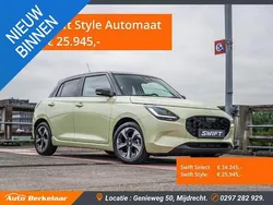 Overige Nieuw 2025 Suzuki Swift Style Hatchback | € 25.945 (Goede deal)