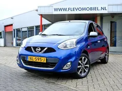 Blauw, metallic lak Gebruikt 2017 Nissan Micra N-TEC Hatchback | € 7.950 (Goede deal)