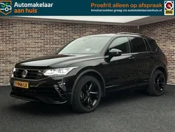 Zwart Gebruikt 2021 VW Tiguan R-line SUV | € 42.900 (Goede deal)