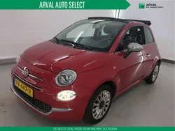 Rood Gebruikt 2017 Fiat 500C Lounge Cabriolet | € 9.250 (Goede deal)