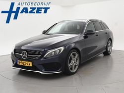 Blauw Gebruikt 2016 Mercedes C180 AMG Stationwagen | € 13.950 (Eerlijke prijs)