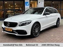 Wit Gebruikt 2019 Mercedes C220 Premium Plus Stationwagen | € 26.999 (Eerlijke prijs)
