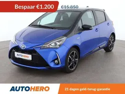 Blauw Gebruikt 2018 Toyota Yaris Hybrid Style Hatchback | € 14.849 (Goede deal)