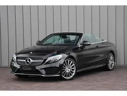 Zwart Gebruikt 2016 Mercedes C200 Prestige Cabriolet | € 29.950 (Iets duurder)