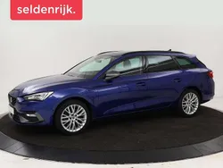 Blauw, metallic lak Gebruikt 2021 Seat Leon FR Stationwagen | € 19.400 (Goede deal)