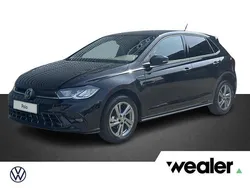 Zwart Nieuw 2025 VW Polo R-line Hatchback | € 34.438 (Iets duurder)