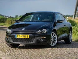 Zwart Gebruikt 2009 VW Scirocco Highline Coupé | € 6.500 (Eerlijke prijs)