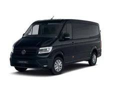 Zwart Nieuw 2024 VW Crafter Exclusive Van | € 46.535 (Super prijs)