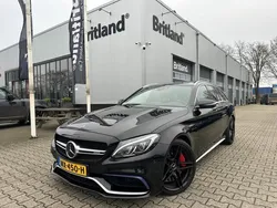Zwart, metallic lak Gebruikt 2015 Mercedes C63S AMG AMG Stationwagen | € 41.950 (Super prijs)