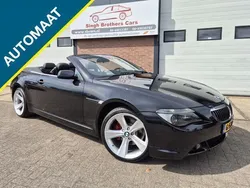 Zwart Gebruikt 2007 BMW 630 Cabriolet Executive Cabriolet | € 9.990