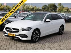 Wit Gebruikt 2023 Mercedes C300e Luxury Stationwagen | € 37.900 (Super prijs)