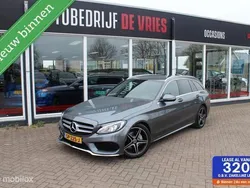 Grijs Gebruikt 2018 Mercedes C180 AMG line Stationwagen | € 23.950 (Eerlijke prijs)