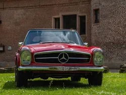 Roodsignalrot Gebruikt 1969 Mercedes SL280 Cabriolet | € 135.113