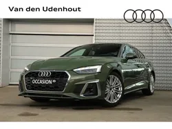 Groen, metallic lak Gebruikt 2021 Audi A5 Sportback Competition Hatchback | € 54.990