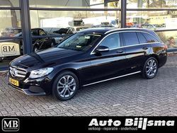 Zwart Gebruikt 2014 Mercedes C180 Prestige Stationwagen | € 14.499 (Eerlijke prijs)