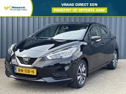 Zwart Gebruikt 2018 Nissan Micra Acenta Hatchback | € 11.435 (Iets duurder)