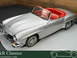 Zilver Gebruikt 1958 Mercedes 190 Cabriolet | € 149.950