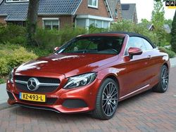 Rood Gebruikt 2017 Mercedes C400 Prestige Cabriolet | € 24.995