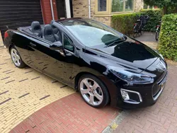 Zwart Gebruikt 2015 Peugeot 308 CC Cabriolet | € 15.895