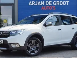 Wit Gebruikt 2018 Dacia Logan MCV Stepway MPV | € 10.950 (Iets duurder)