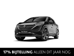 Zwart Nieuw 2025 Nissan Ariya Advance SUV | € 47.690 (Eerlijke prijs)