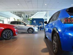 Oranje Gebruikt 2023 Peugeot e-2008 Style SUV | € 18.940 (Super prijs)