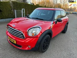 Rood Gebruikt 2011 Mini One Countryman Pepper SUV | € 4.950 (Super prijs)