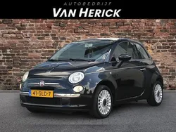 Zwart Gebruikt 2008 Fiat 500 Lounge Hatchback | € 4.445 (Eerlijke prijs)