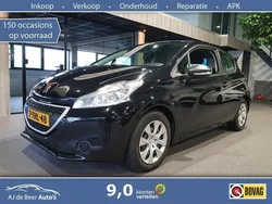 Zwart Gebruikt 2014 Peugeot 208 Access Hatchback | € 4.990 (Duur)