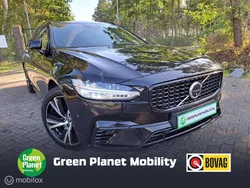 Zwart Gebruikt 2021 Volvo V90 R-Design Stationwagen | € 35.900 (Goede deal)