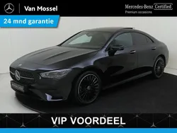 Zwart Gebruikt 2024 Mercedes CLA250 AMG line Sedan | € 42.945 (Iets duurder)