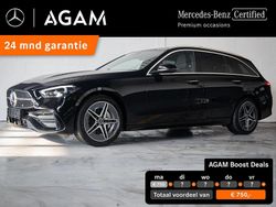 Zwart Gebruikt 2024 Mercedes C300 AMG Line Premium Stationwagen | € 46.950 (Goede deal)