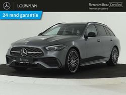 Grijs, metallic lak Gebruikt 2025 Mercedes C180 AMG line Stationwagen | € 51.945 (Duur)