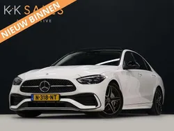 Wit Gebruikt 2021 Mercedes C200 AMG line Sedan | € 39.895 (Eerlijke prijs)