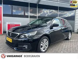 Zwart Gebruikt 2020 Peugeot 308 Stationwagen | € 10.950 (Eerlijke prijs)