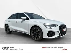 Wit Gebruikt 2024 Audi A3 S-Line Hatchback | € 46.041