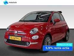 Rood Gebruikt 2018 Fiat 500C Lounge Cabriolet | € 9.945 (Goede deal)