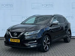 Zwart Gebruikt 2018 Nissan Qashqai Tekna+ SUV | € 19.900 (Eerlijke prijs)