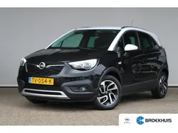 Zwart, metallic lak Gebruikt 2018 Opel Crossland X Innovation SUV | € 12.900 (Eerlijke prijs)