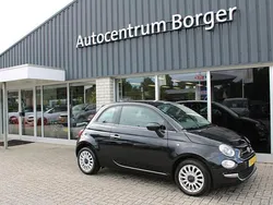 Zwart Gebruikt 2017 Fiat 500 Lounge Hatchback | € 9.499 (Eerlijke prijs)