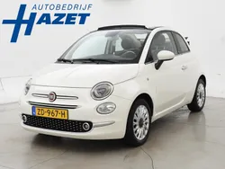 Wit Gebruikt 2019 Fiat 500C Lounge Cabriolet | € 11.900 (Eerlijke prijs)
