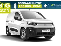 Gelato white Nieuw 2024 Fiat Doblò S MPV | € 20.799 (Eerlijke prijs)