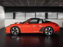 Oranje Gebruikt 2015 Porsche 911 Targa 4S Cabriolet | € 119.900 (Duur)