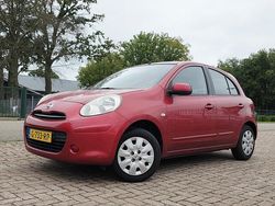 Rood Gebruikt 2011 Nissan Micra Visia Hatchback | € 3.299 (Super prijs)